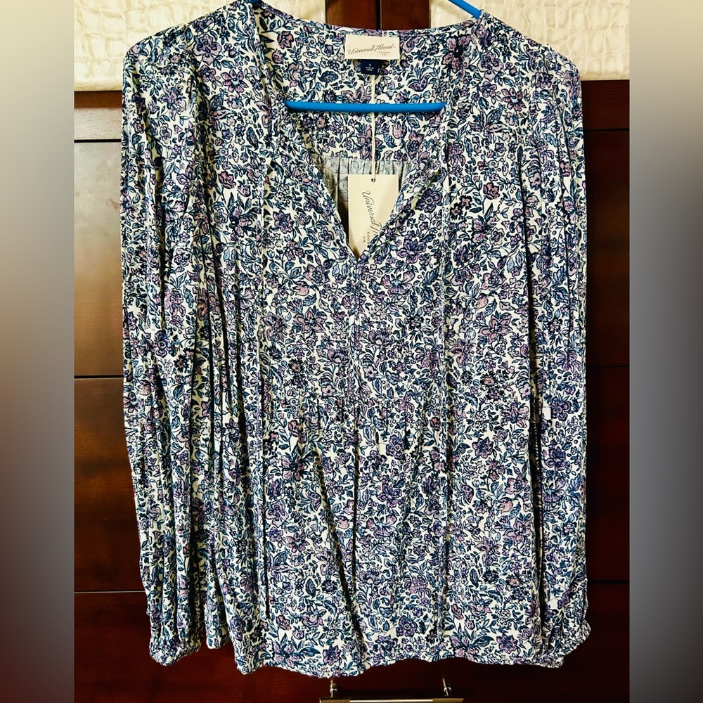 NWT womens peasant top by universal thread